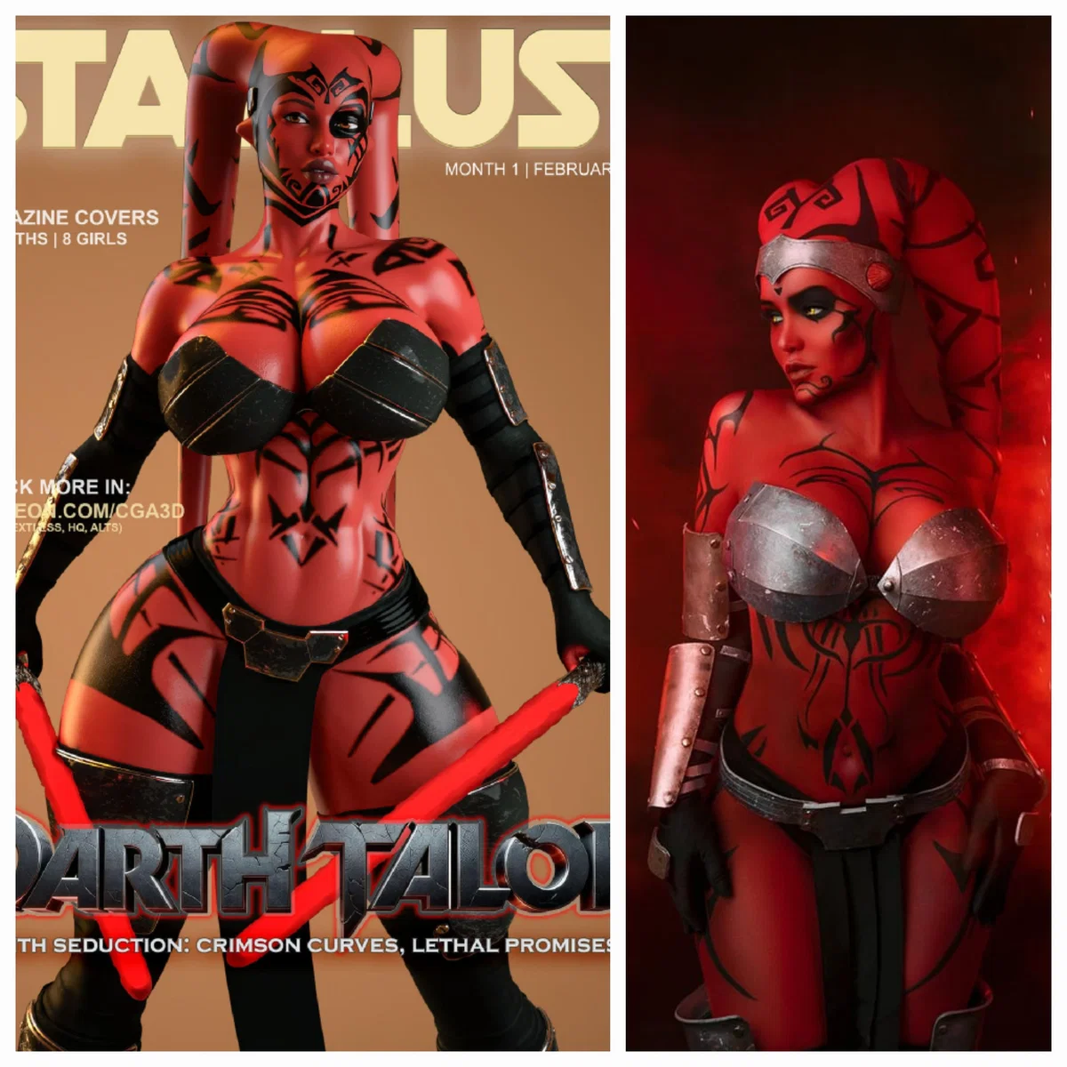 Avatar of Darth Talon – The Lethal Seductress of the One Sith (from Star Wars)