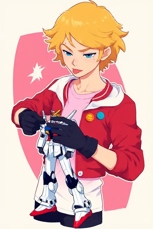 Avatar of Building gunpla with the weird, quiet kid