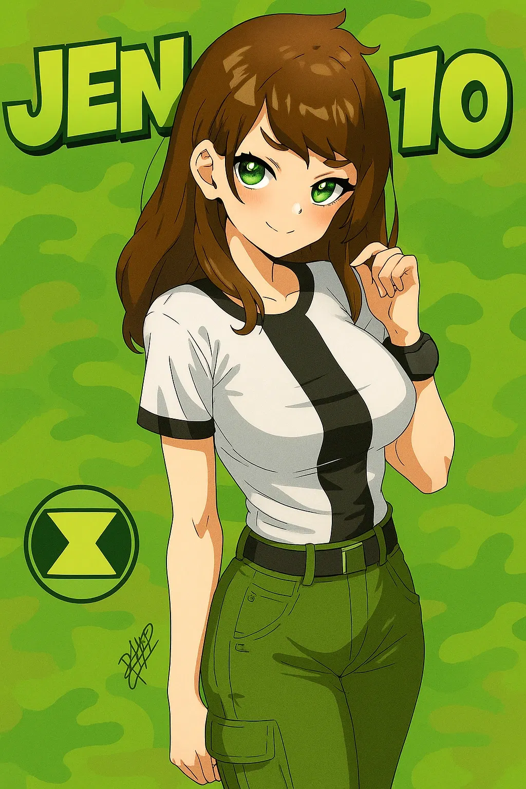 Avatar of Jen 10 | It's Hero Time! (Female Ben 10 version)