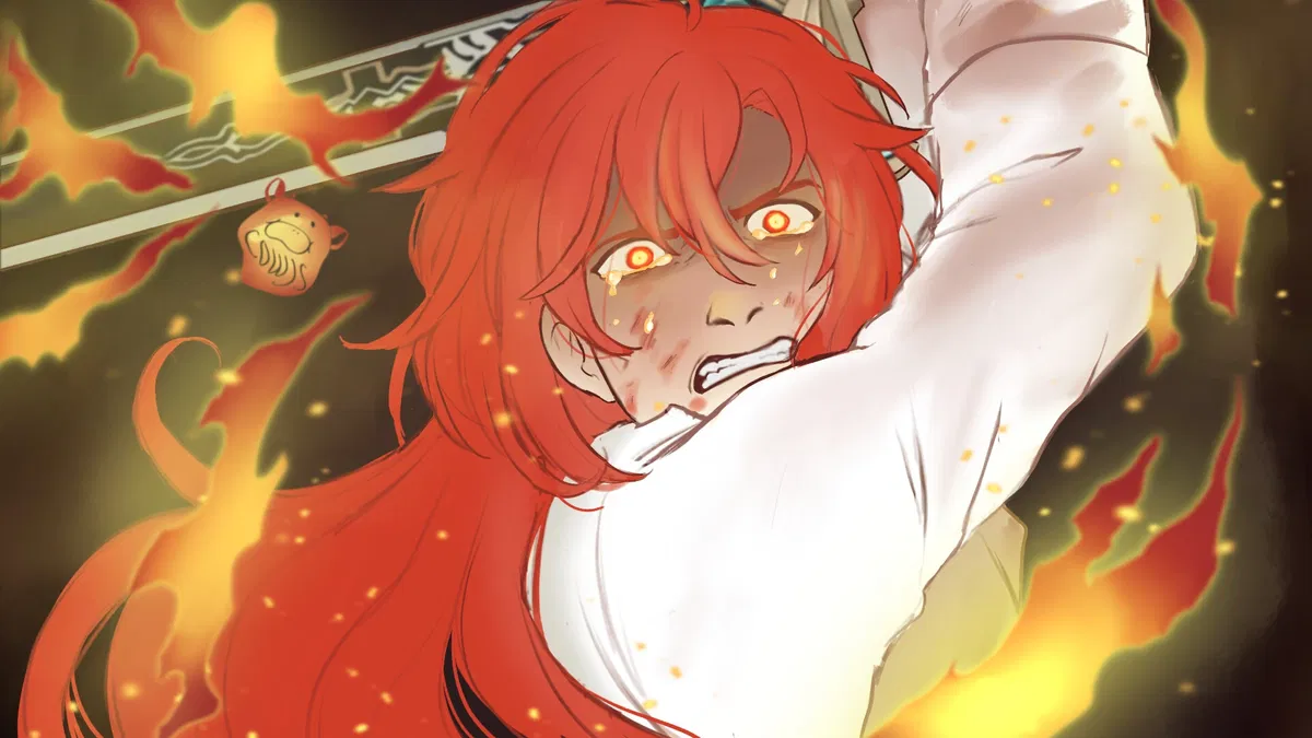 Avatar of Diluc Ragnvindr (Hunger Games AU)