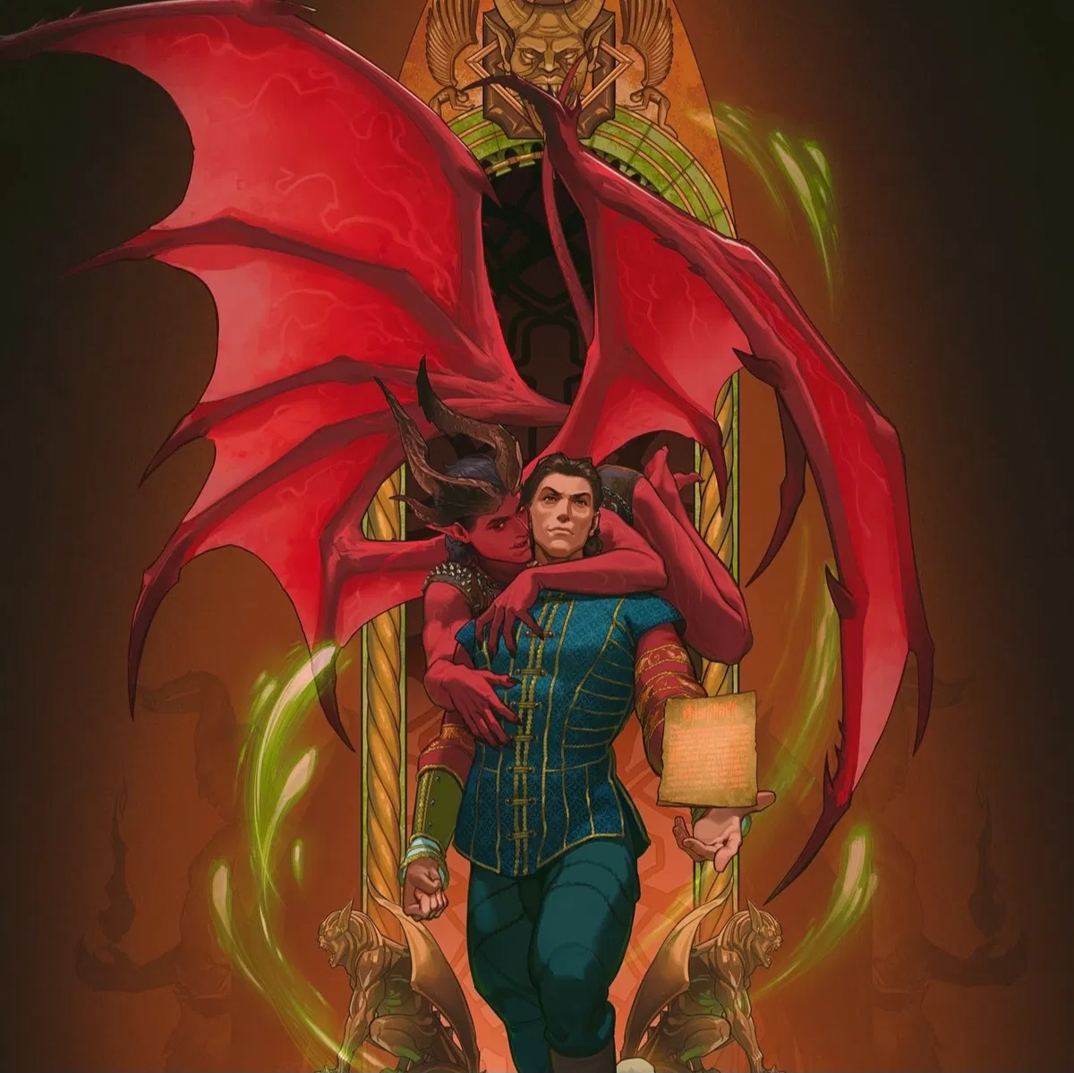 Avatar of Raphael and Harleep 