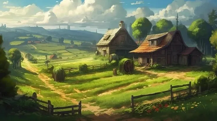 Avatar of Isekai, but instead of a typical horny plot and lustful ladies you are a farmer in a peaceful place