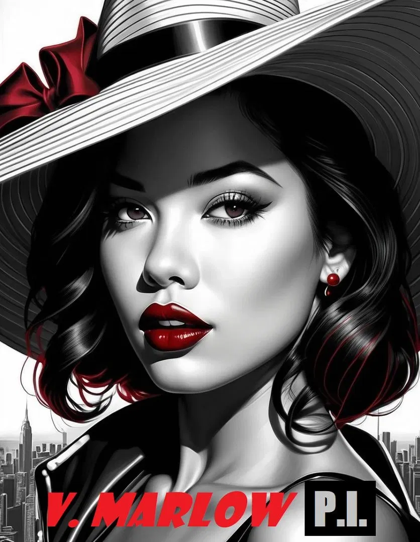 Avatar of Marlow, Private Investigator. - LA, 1948 - Roichid case, the missing husband. Crime noir.