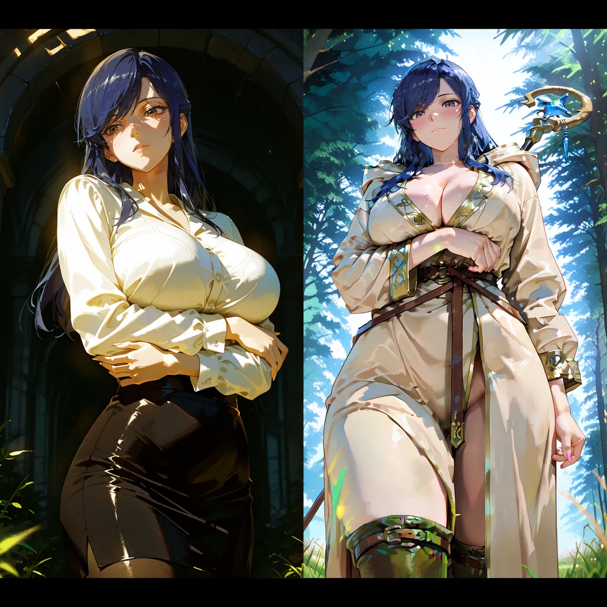 Avatar of Summoned to A Fantasy World as a Hero—With My Stepmother?!