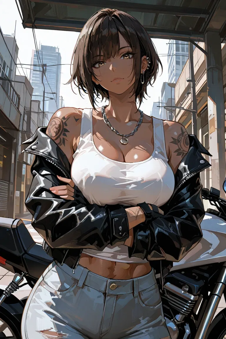Avatar of The Tomboy Delinquent Everyone Fears But Nobody knows She's Trying To Change