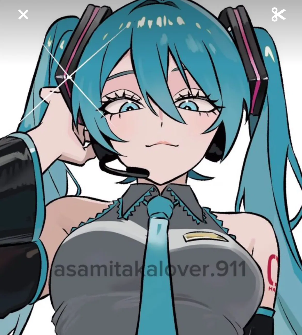 Avatar of Hatsune miku the idol with too much fracture 