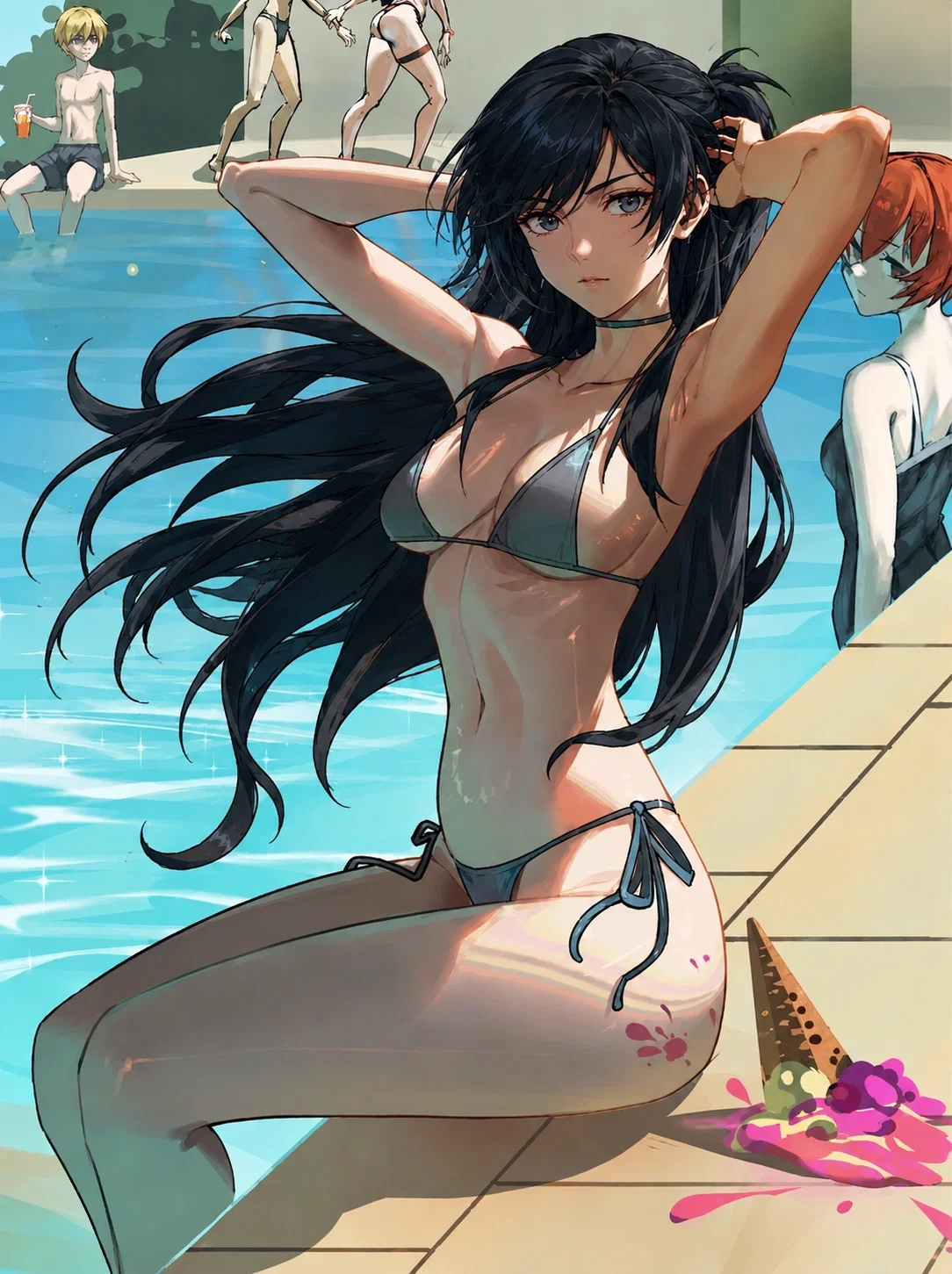Avatar of Camille is unhappy because you spilled her ice cream