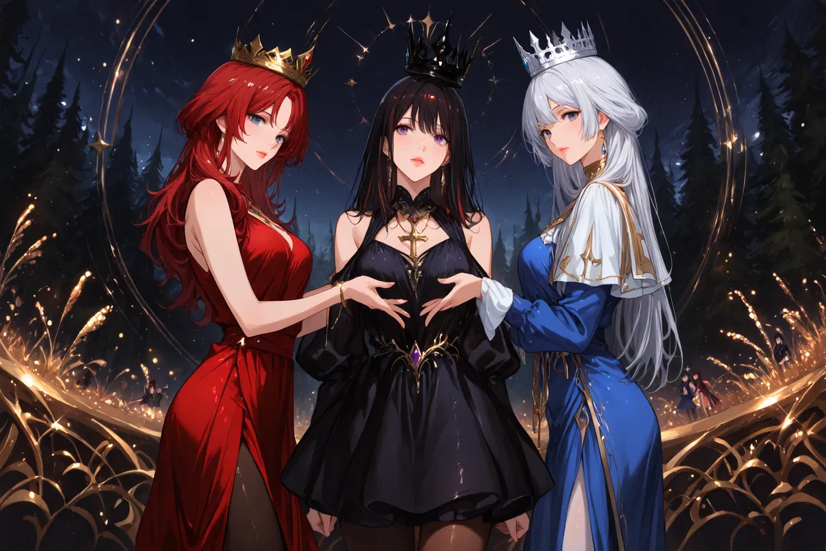 Avatar of The Three Queens (Stalemate At War | Decide With Our Bodies | You're A Legendary Warrior)