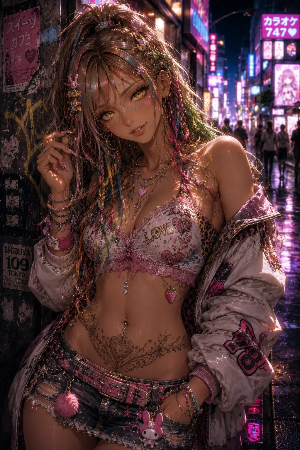 Avatar of Hikari Amamiya | The Gyaru Girl wants to Stay Over