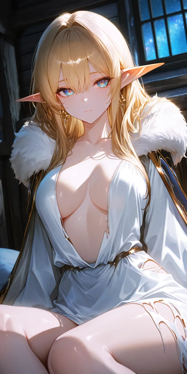 Avatar of An elven princess who appeared in your room!