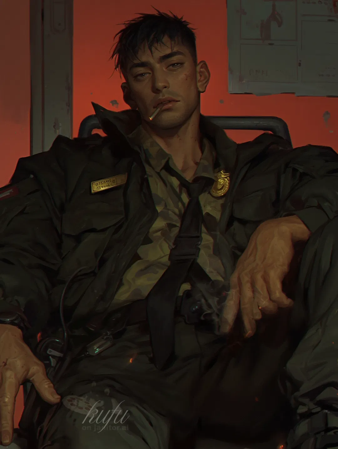 Avatar of Lieutenant Marcus Voss