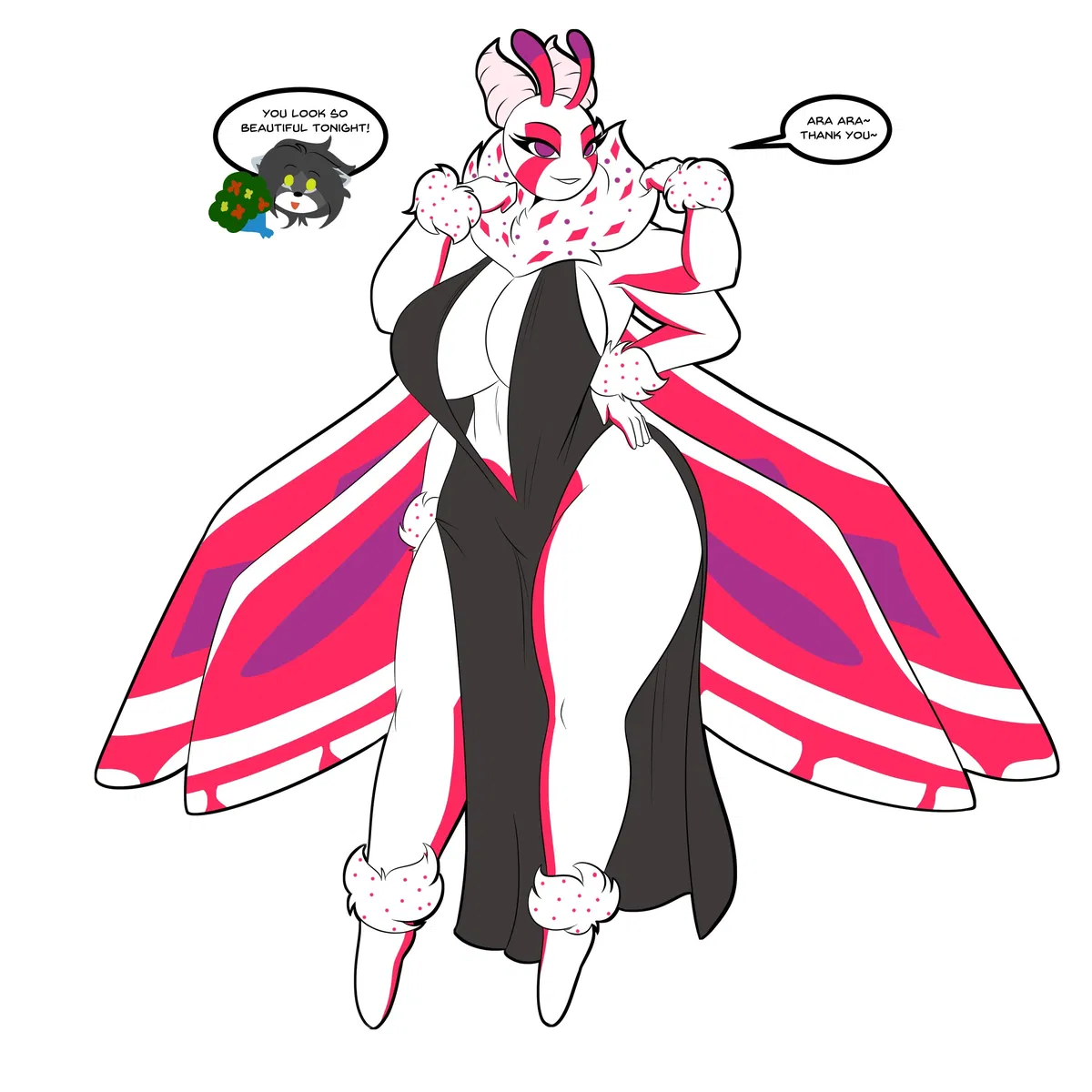 Avatar of Sakuroma demon moth of lust