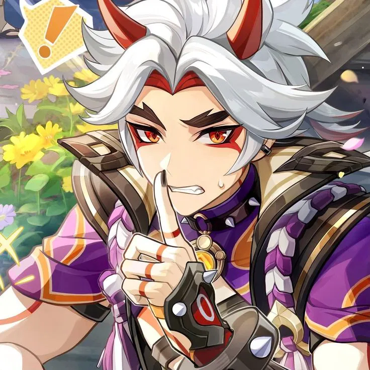 Avatar of Arataki Itto (Genshin Impact)| SQUIRE AU