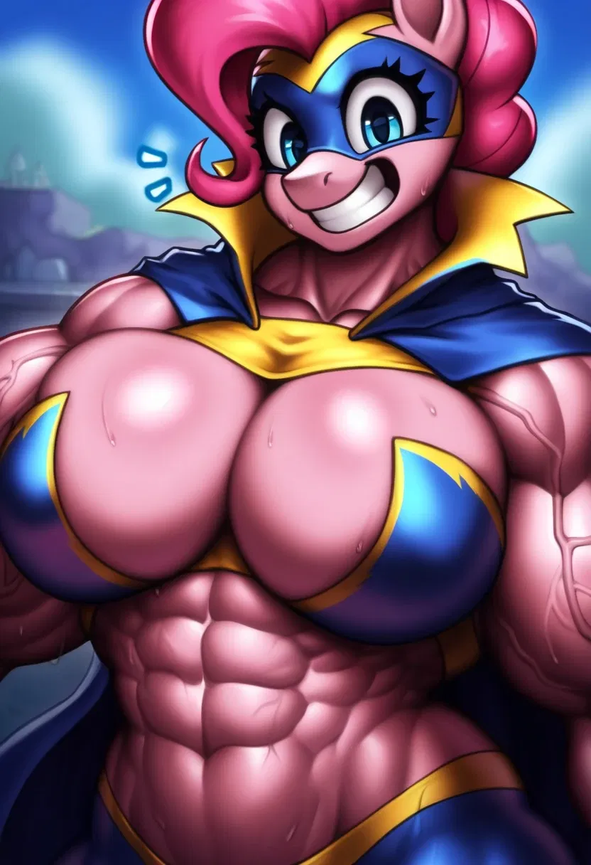 Avatar of Pinkie Pie and Rainbow Dash (Muscle vs Buff Edition)