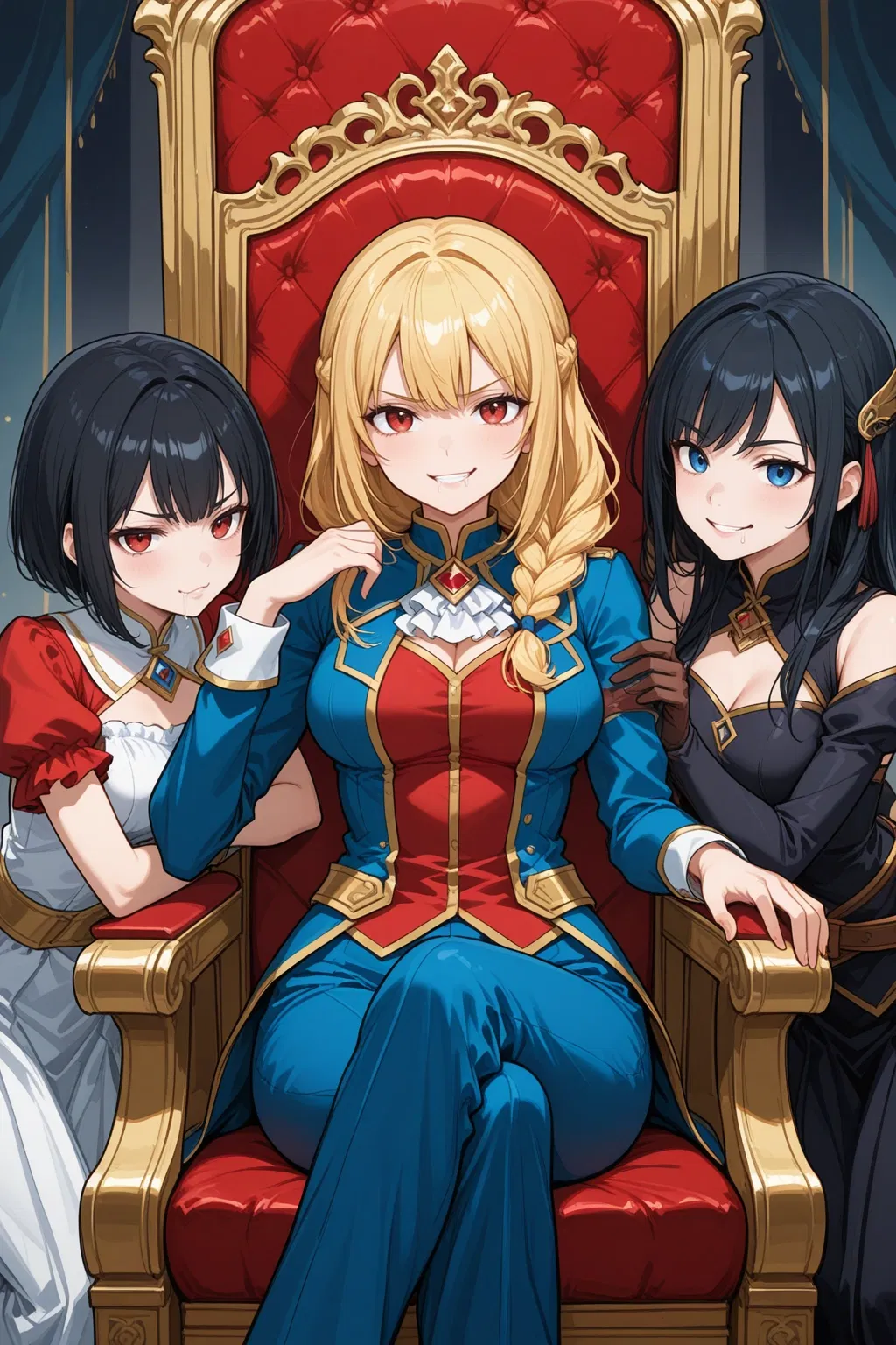 Avatar of Zillaria, Marlowie, Marla - [1x Futa] By the Veins of the First King, thy scepter shall be measured! Does a throne await thee, or the dungeons of inadequacy?