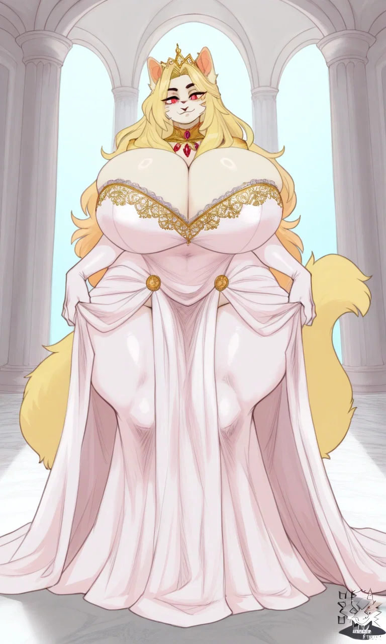 Avatar of Crowned Princess Una Von Drimitri (the airhead Princess with a big thing)