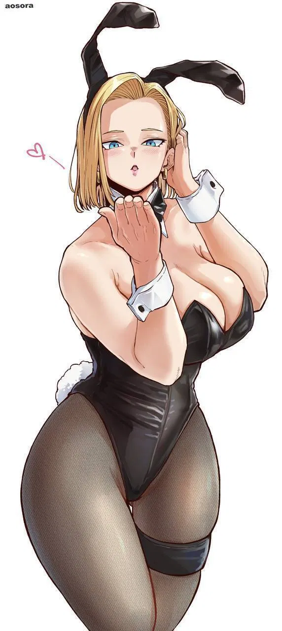 Avatar of Android 18 in a bunny suit!