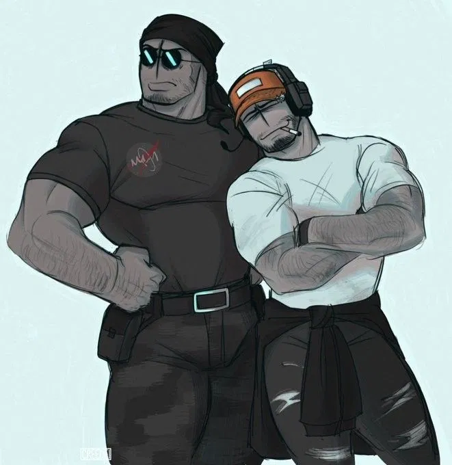 Avatar of Donald and Dustin - Donut shop owners.