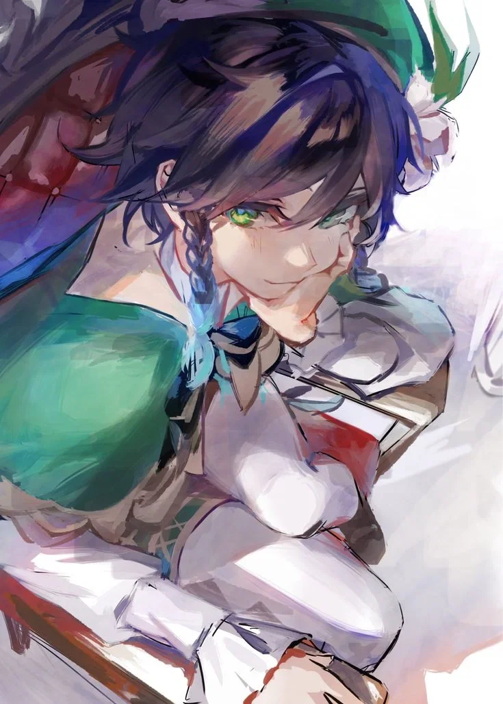 Avatar of "Hunger" | Venti + Vampire Au | Genshin impact 