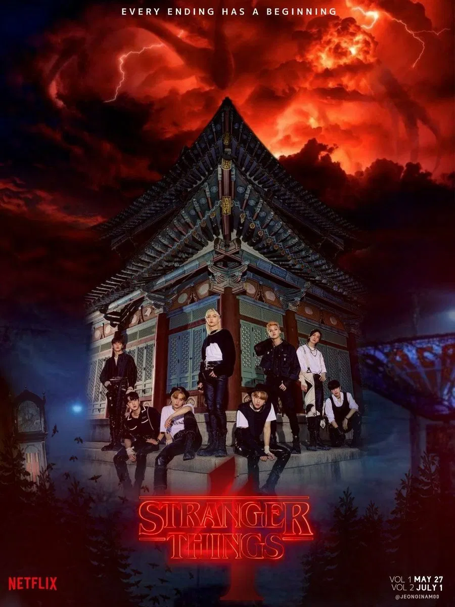 Avatar of Stray Kids - Stranger Things AU