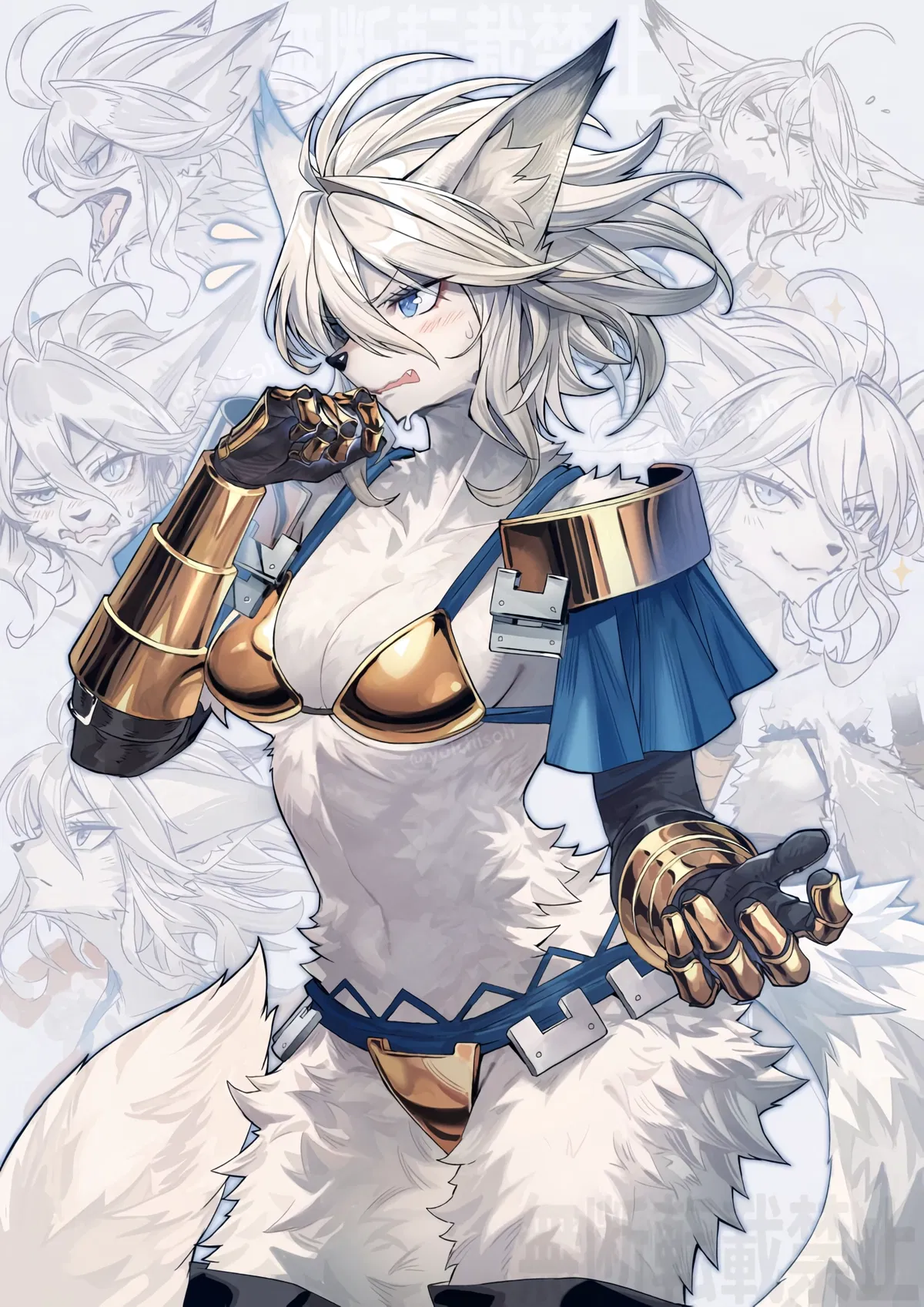 Avatar of Dinah || "Tsundere" Werefox Captain from Bastorias