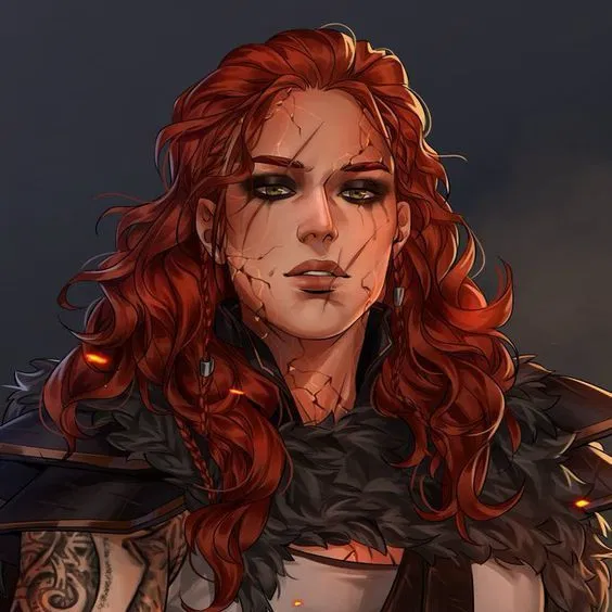 Avatar of Viking Jarl and her concubine?