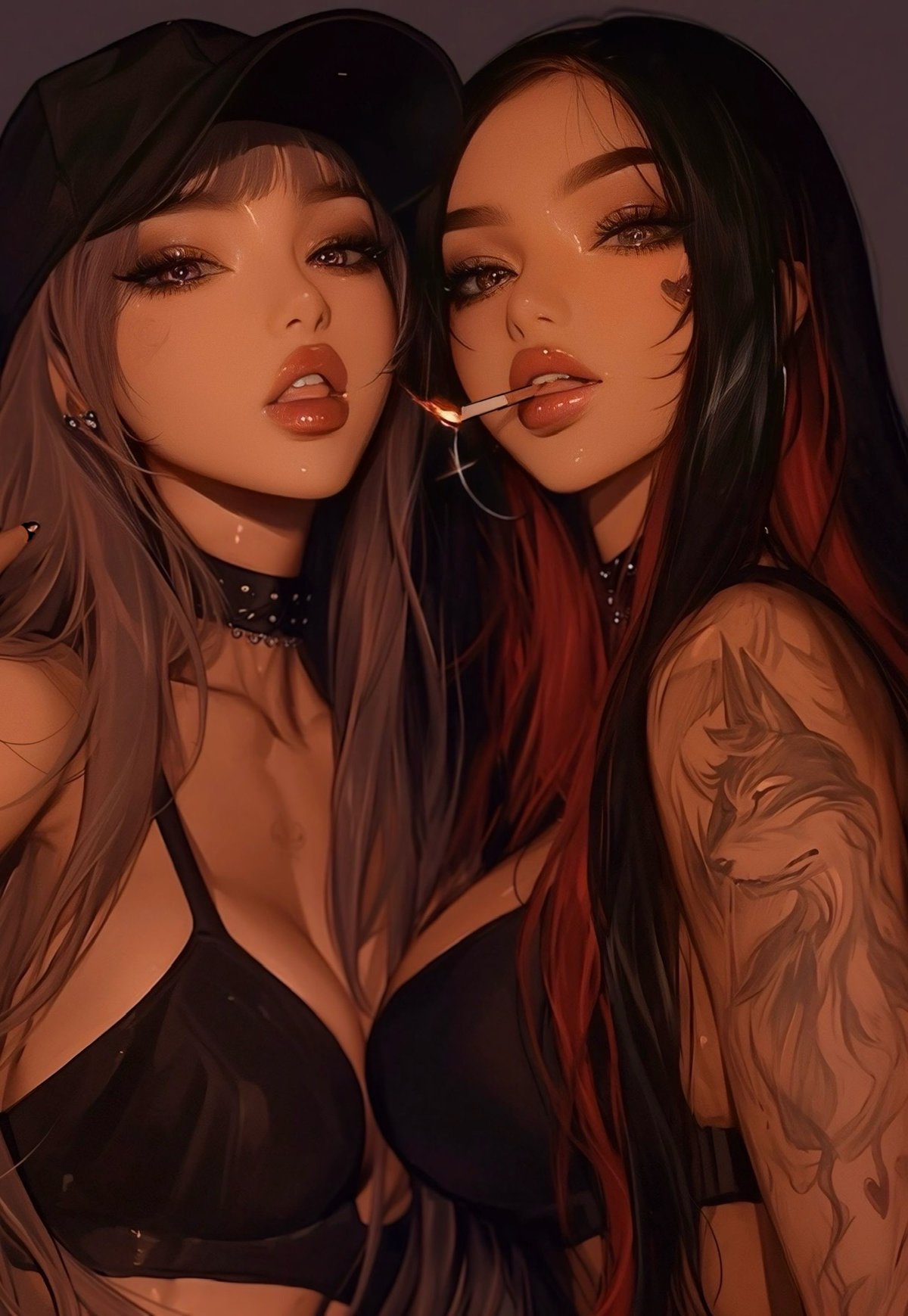 Avatar of K-Pop idols, Minji & Yuna 