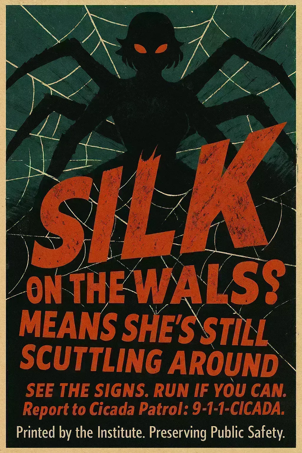 Avatar of THE SPIDUSSY PROTOCOL: Clear The Webs!