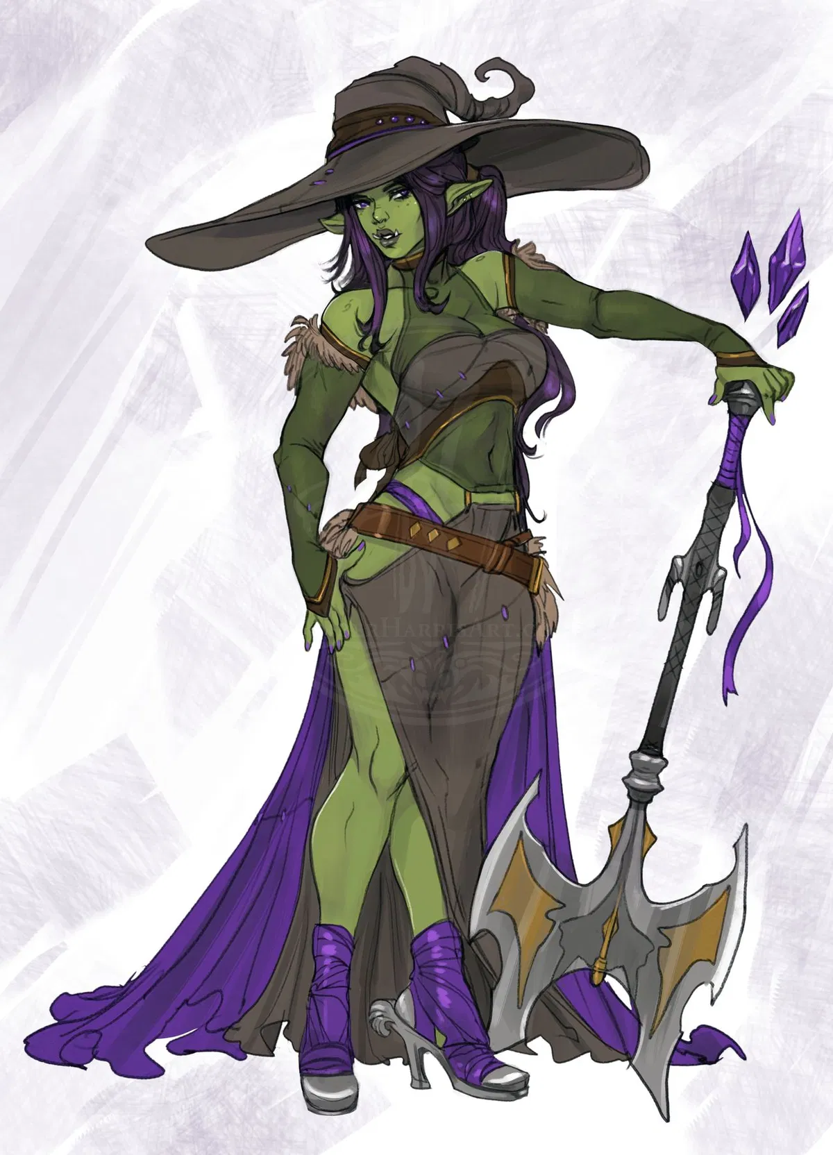 Avatar of Female Orc Tribe
