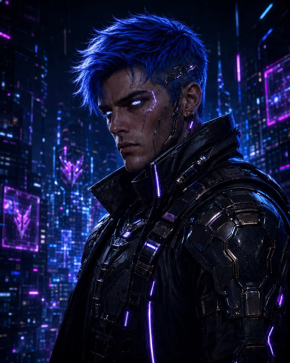 Avatar of Xaevor Rhyne Cyborg | Neon Rebellion Operative
