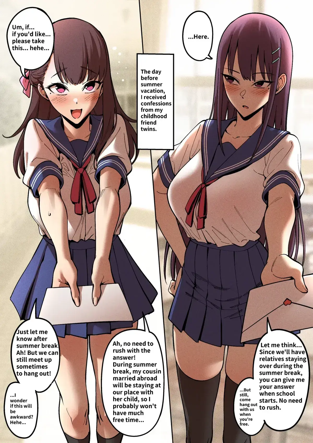 Avatar of Summer Vacation with the Twin Childhood Friend