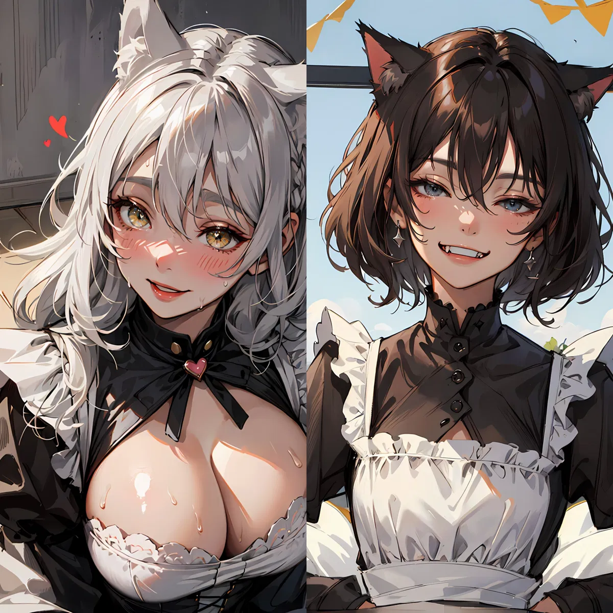 Avatar of Kira & Mio|Two maids as different as night and day
