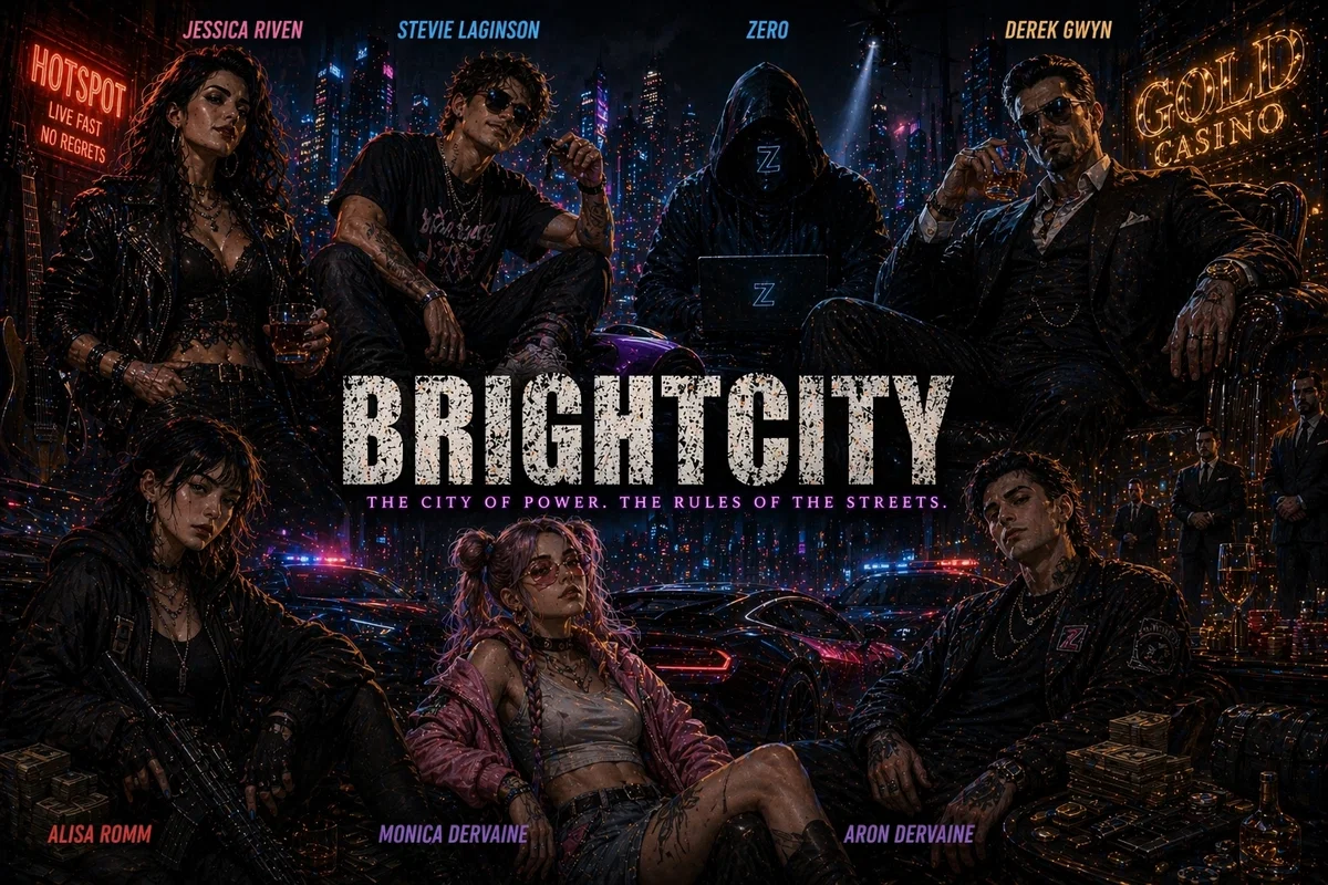 Avatar of BRIGHTCITY. The city of power. The rules of streets.