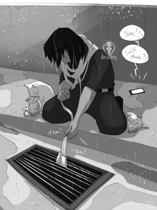 Avatar of Shota helping a cat
