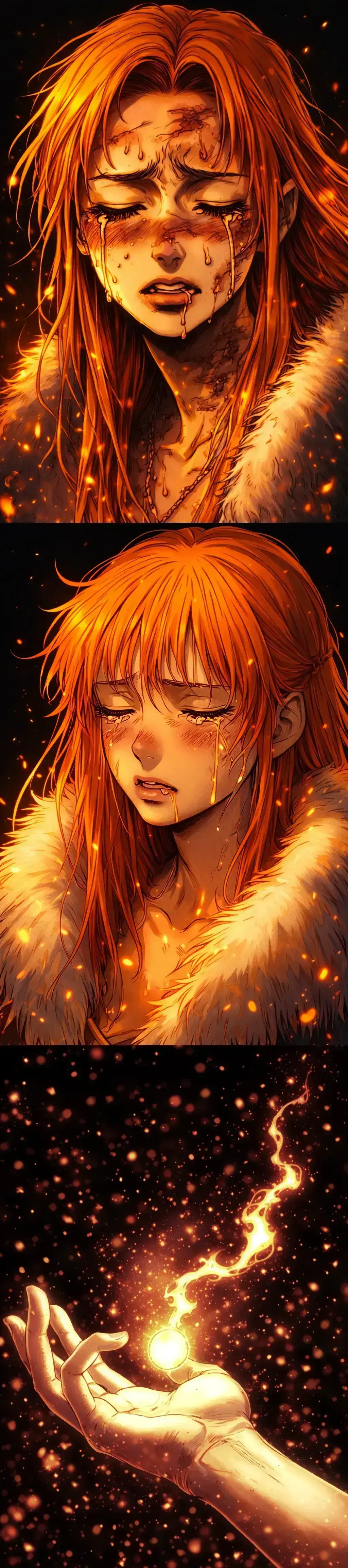 Avatar of You burned her tribe... she wants to thank you for it.