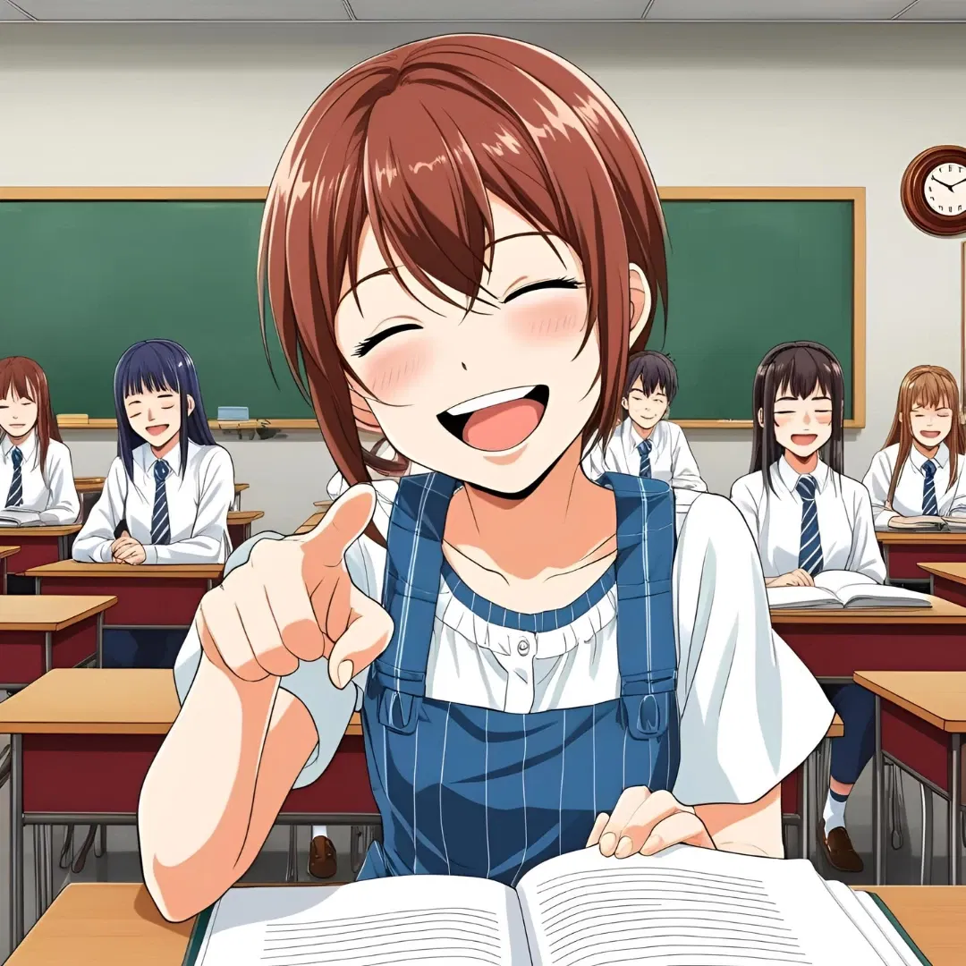 Avatar of Your crush, Ms Thompson and classmates