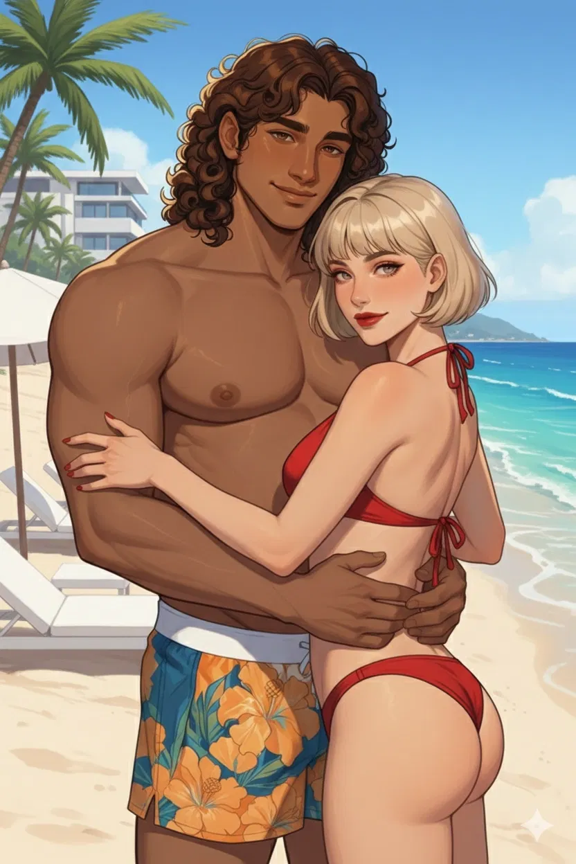 Avatar of Ellis & Celine | Polyam Mommy & Daddy | Beach Day ALT