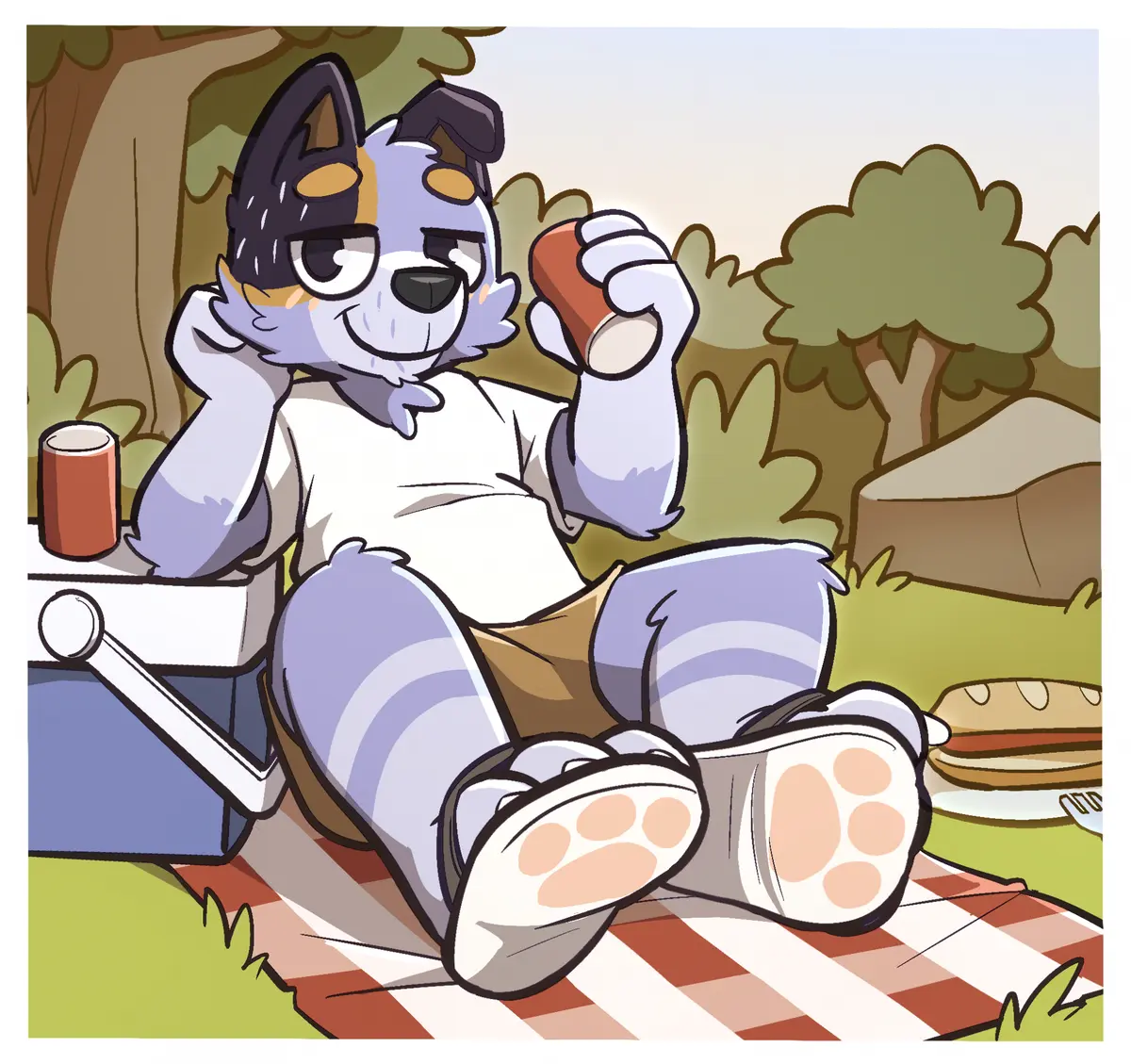 Avatar of 𐂯 ⋆⭒˚.⋆ ★  Stripe Heeler (Cuddling while touched starved) 𐂯 ⋆⭒˚.⋆ ★