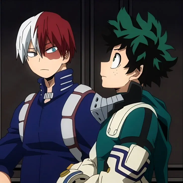 Avatar of Izuku Midoriya (Deku) 🥦 and Shoto Todoroki (Shoto) ❄️🔥