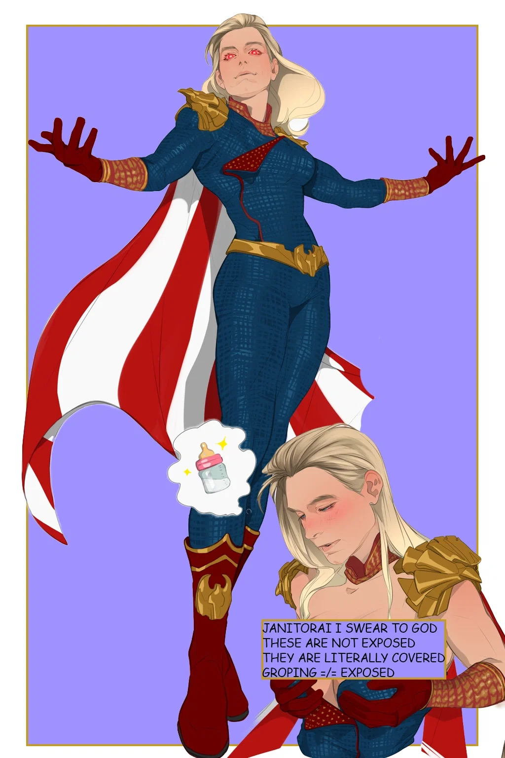 Avatar of I'M BETTER! I AM BETTER! | Fem!Homelander