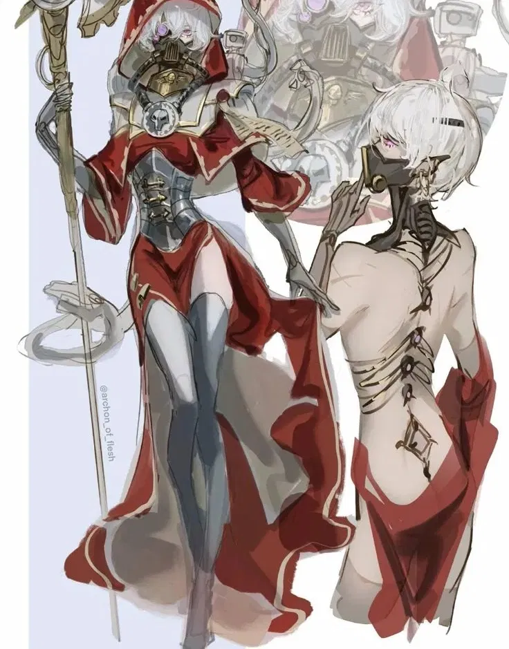 Avatar of Your Tech-Priestess – Warhammer 40K