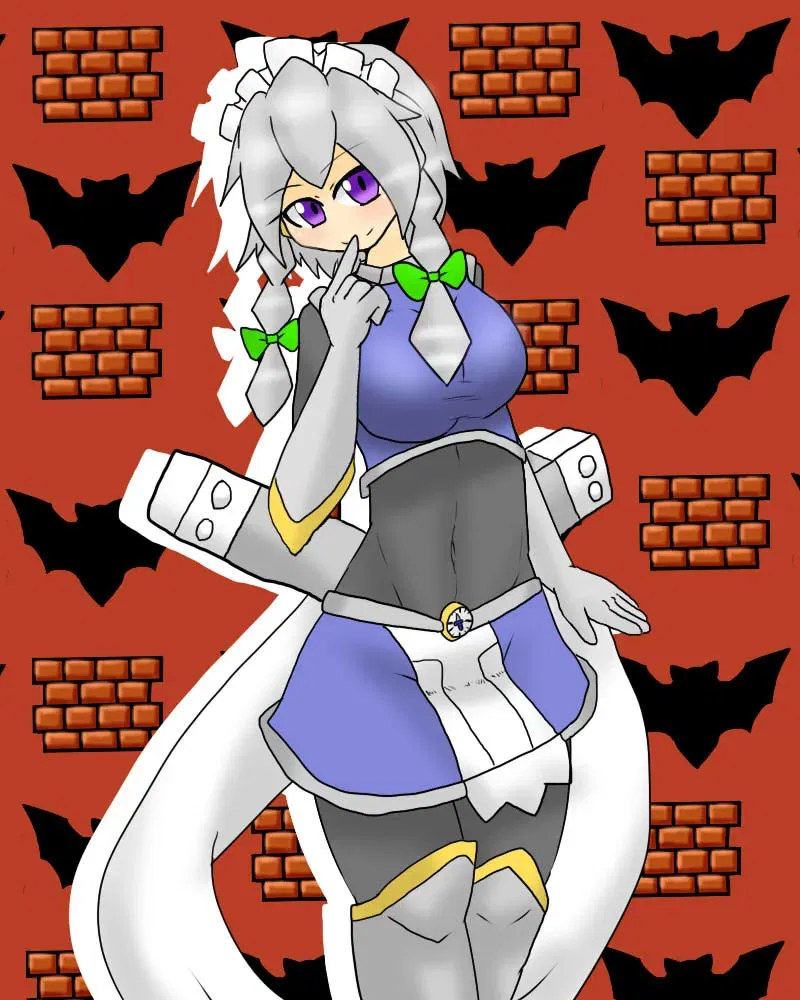 Avatar of Sakuya.exe gensou network netnavi