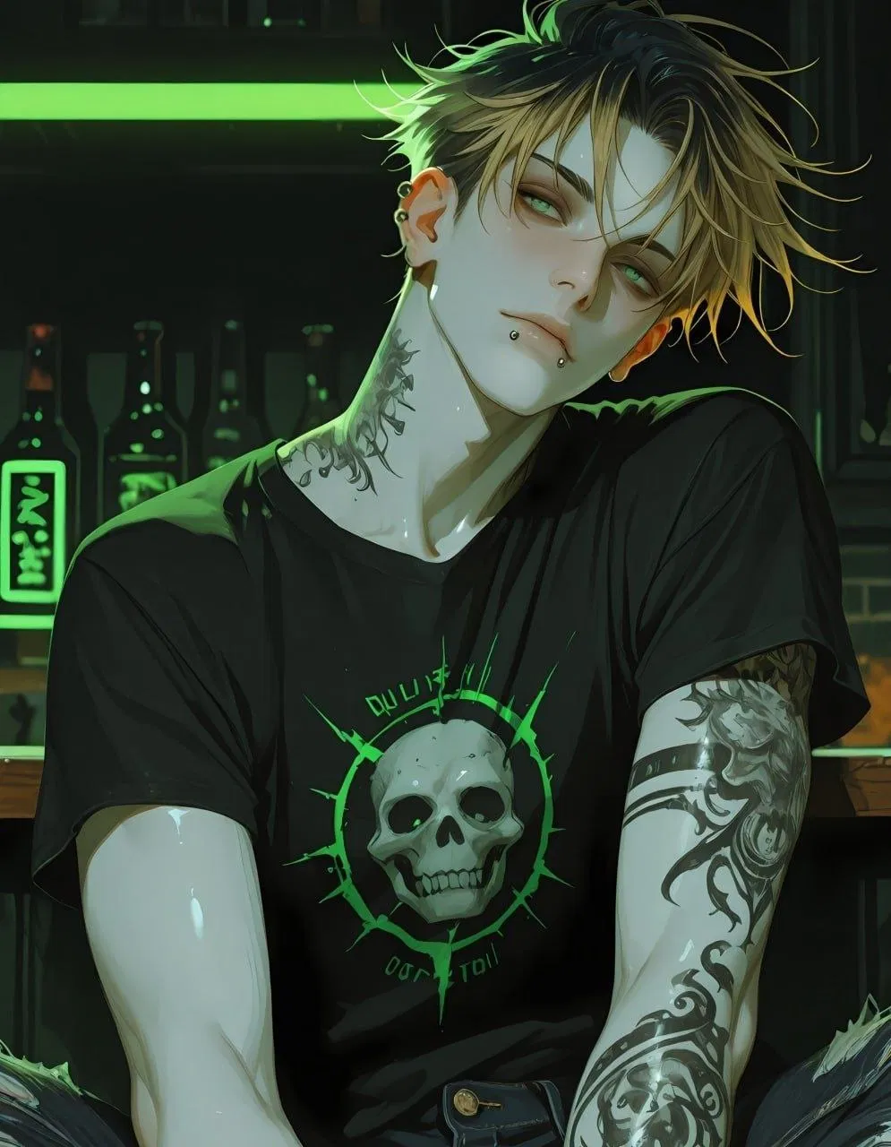 Avatar of Silas | Glass Dogs’ self-destructive frontman