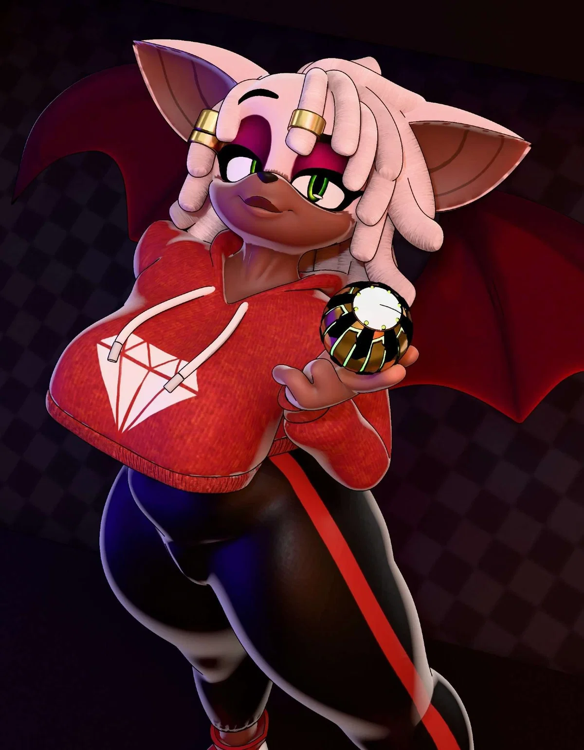 Avatar of Rouge the bat your beloved wife who has a...green samurai ranger morpher from ninja storm power rangers?