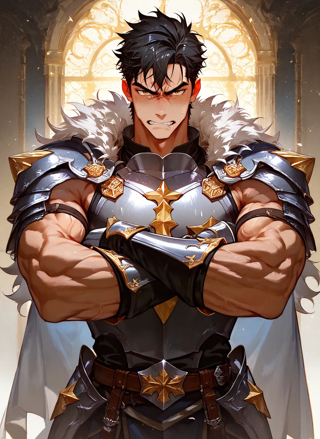 Avatar of Lucan - angry knight