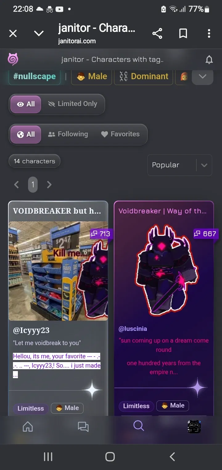 Avatar of "Why is my nullscape bot on top?" 