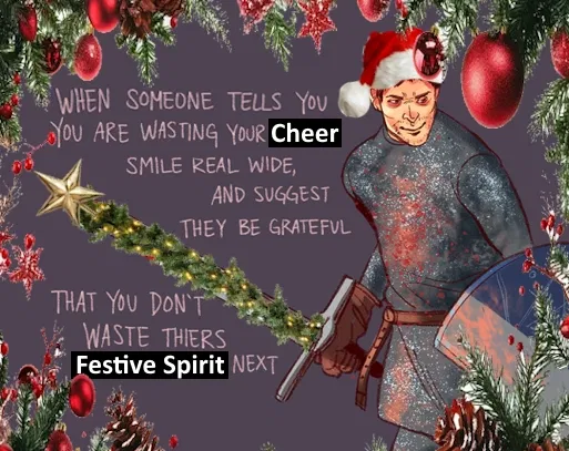Avatar of Crestfallen Warrior - Christmas Theme