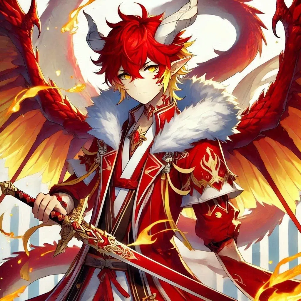 Avatar of Blaze || Flaming sword wielder