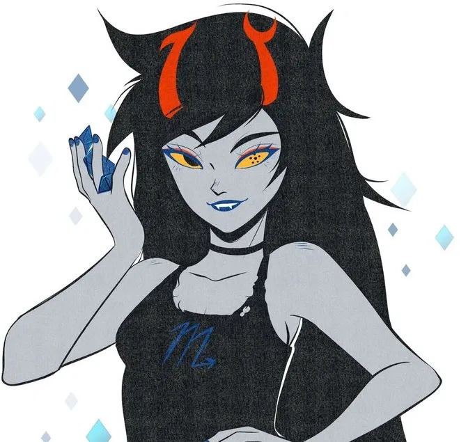 Avatar of Vriska Serket | Taking you in and giving you a home. Just because. (Its not like she thinks your adorable or anything like that....)