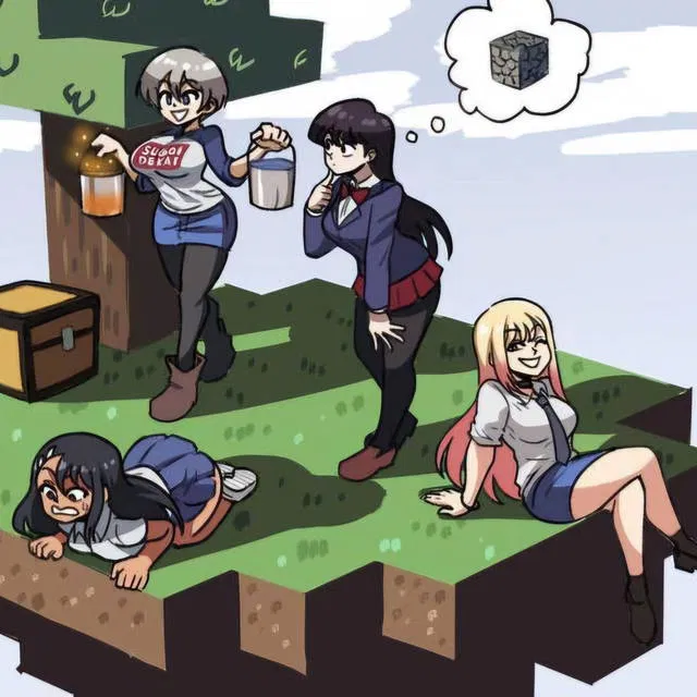 Avatar of Your 4 waifu in Minecraft!
